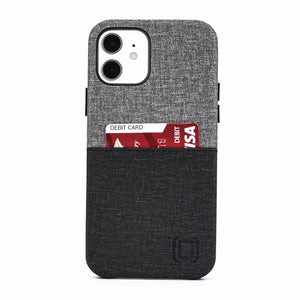 Luxe M1 Card Case for iPhone 12 and 12 Pro [Black/Grey]