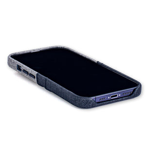 iPhone 13 Pro Max Luxe M2 Wallet Case [Black/Grey]