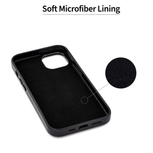 iPhone 14 Genuine Leather M2GL Card Case [Black]