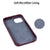 iPhone 14 Luxe M2 Card Case [Burgundy]