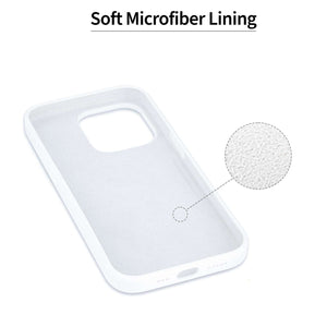 iPhone 14 Pro Silicone M2L Card Case [White]