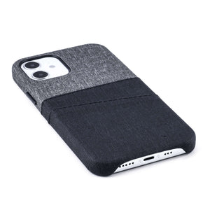 iPhone 12/12 Pro Luxe M2 Wallet Case [Black/Grey]
