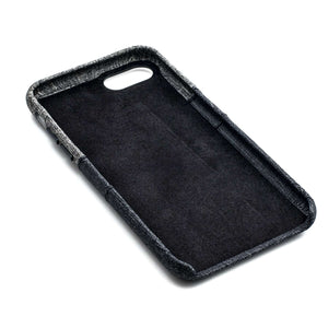 iPhone SE 3, SE 2, 8/7 Luxe M2 Wallet Case [Black/Grey]