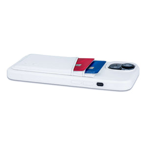 iPhone 14 Silicone M2L Card Case [White]