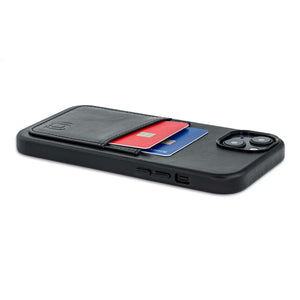 iPhone 14 Plus Genuine Leather M2GL Card Case [Black]