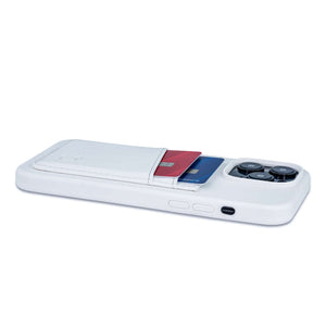 iPhone 14 Pro Max Silicone M2L Card Case [White]