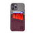 iPhone 11 Pro Luxe M2 Wallet Case [Maroon/Grey]