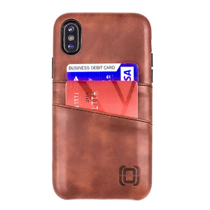iPhone X/XS Exec M2 Wallet Case [Brown]