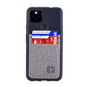 Pixel 4a 5G Luxe M2T Wallet Case [Black/Grey]