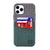 iPhone 12/12 Pro Luxe M2 Wallet Case [Green/Grey]