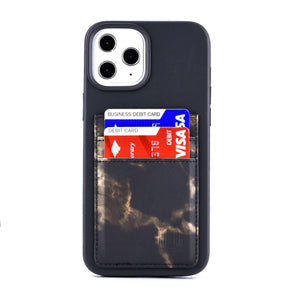 iPhone 12 Pro Max M2T Wallet Case [Black/Gold]