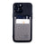 iPhone 13 Pro Max Luxe M2T Wallet Case [Black/Grey]