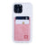 iPhone 13 Pro Max Exec M2T Wallet Case [White/Pink]