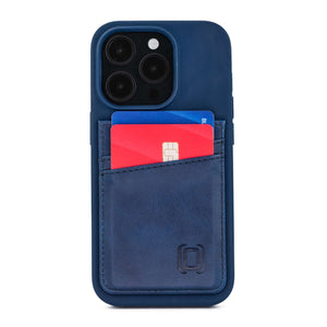 iPhone 14 Pro Silicone M2L Card Case [Navy]