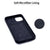 iPhone 14 Plus Flip Card Case [Black]
