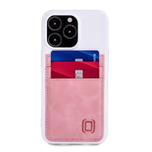 iPhone 13 Pro Exec M2T Wallet Case [White/Pink]