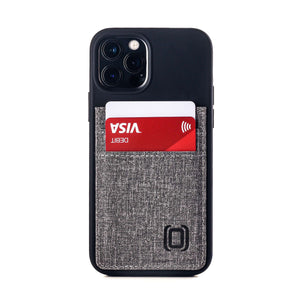 iPhone 12/12 Pro Luxe M2T Wallet Case [Black/Grey]