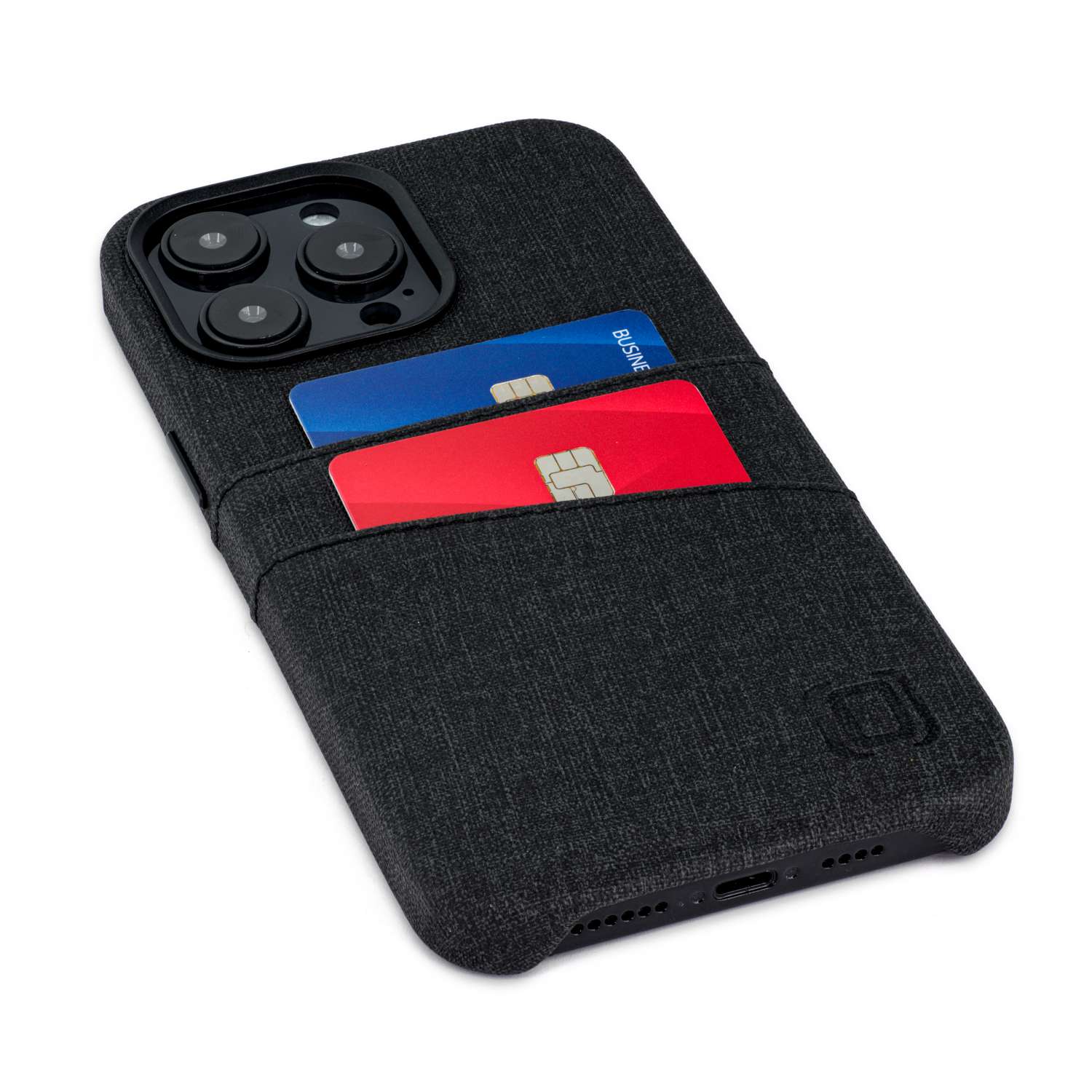 Dockem iPhone 15 Pro Max Luxe M2 Card Case [Black]