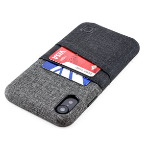 iPhone XR Luxe M2 Wallet Case [Black/Grey]