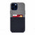 Luxe M1 Card Case for iPhone 12 Pro Max [Black/Grey]