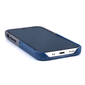 iPhone 12 Mini Luxe M2 Wallet Case [Blue/Grey]