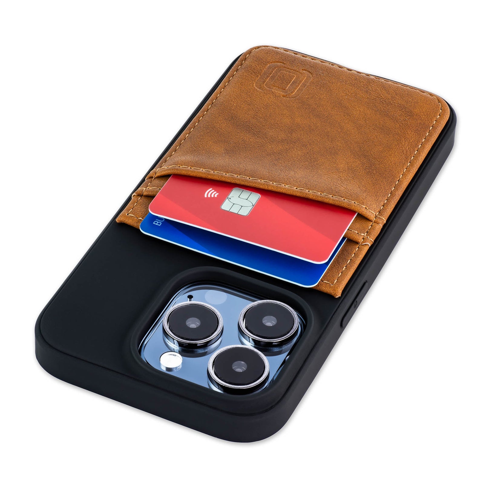 iPhone 15 Pro N2R Recycled Card Case [Light Brown]