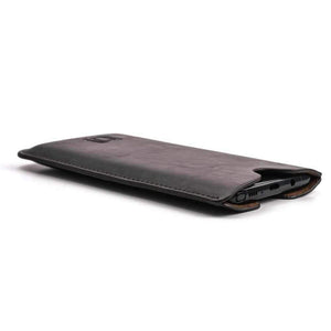 Executive Sleeve - Premium Synthetic Leather with Microfiber Lining - Samsung Galaxy Phones Samsung Phone Sleeve Dockem 