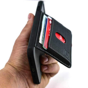 Kickstand Card Case with TPU Bumper for iPhone iPhone Case Dockem 