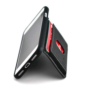 Kickstand Card Case with TPU Bumper for iPhone iPhone Case Dockem iPhone SE 2 