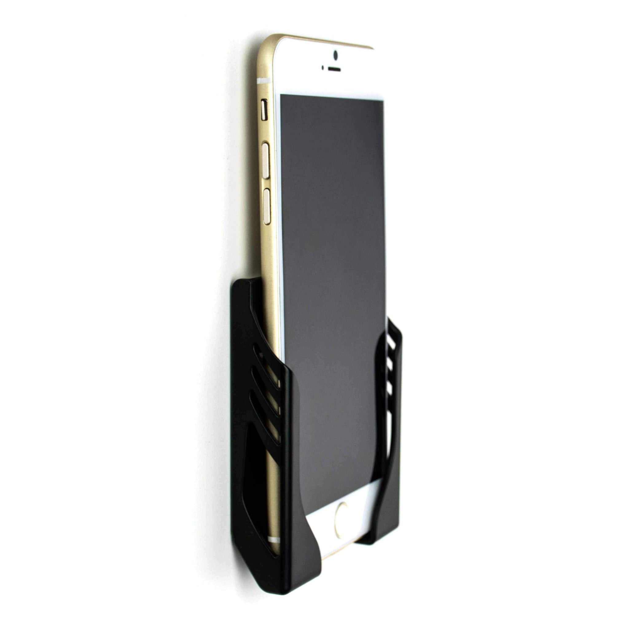Damage-Free Adhesive Wall Mount for Apple iPhones