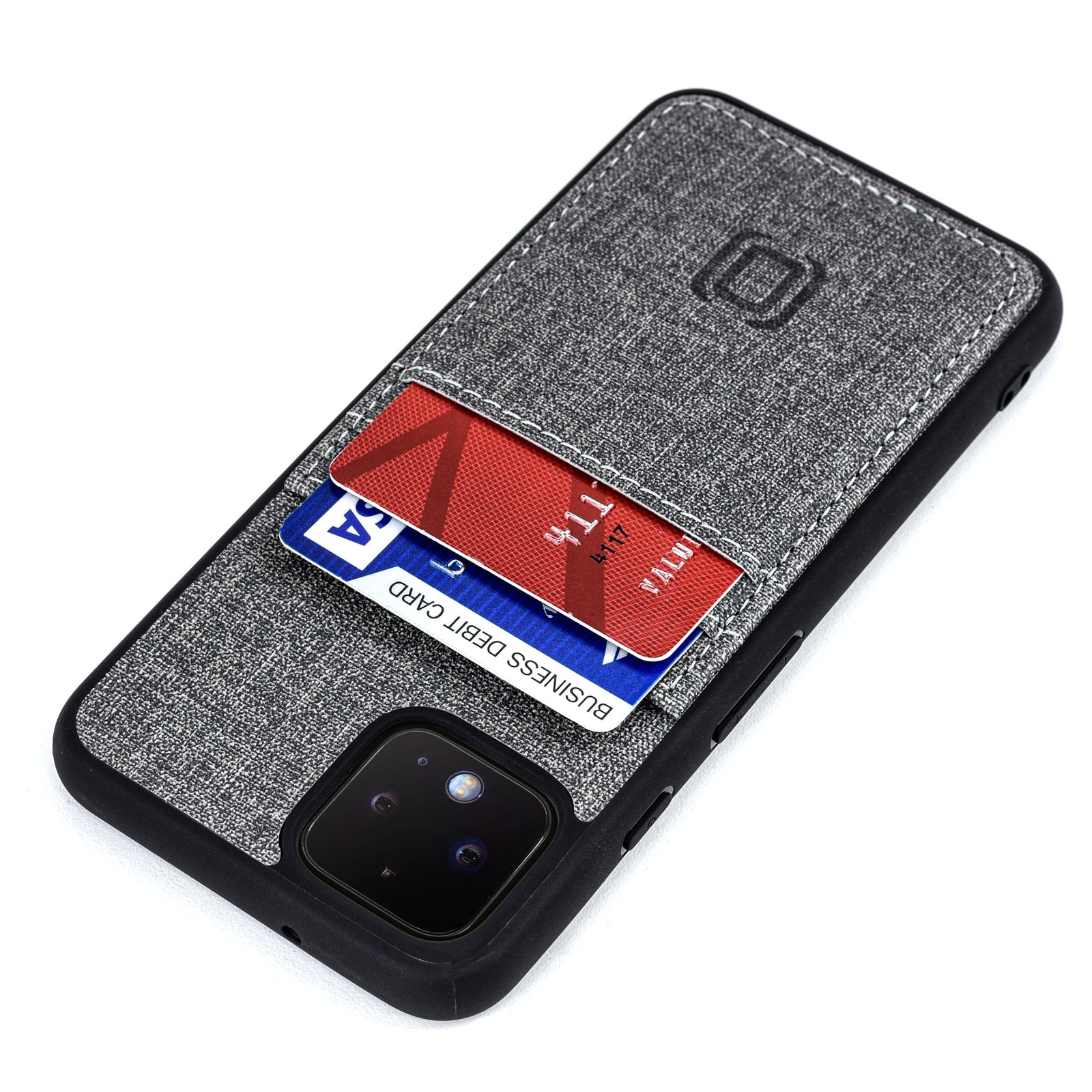 Luxe M2T Wallet Case for Google Pixel 4 & 4 XL Google Case Dockem Pixel 4 Yes Grey Luxe