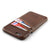 Synthetic Leather Shell Wallet Case for iPhones iPhone Case Dockem iPhone 6 Vintage Brown 