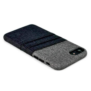 Twill Canvas Card and Cash Case for iPhone iPhone Case Dockem 