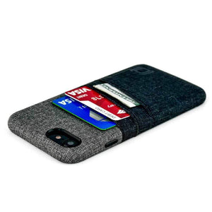 Twill Canvas Card and Cash Case for iPhone iPhone Case Dockem 