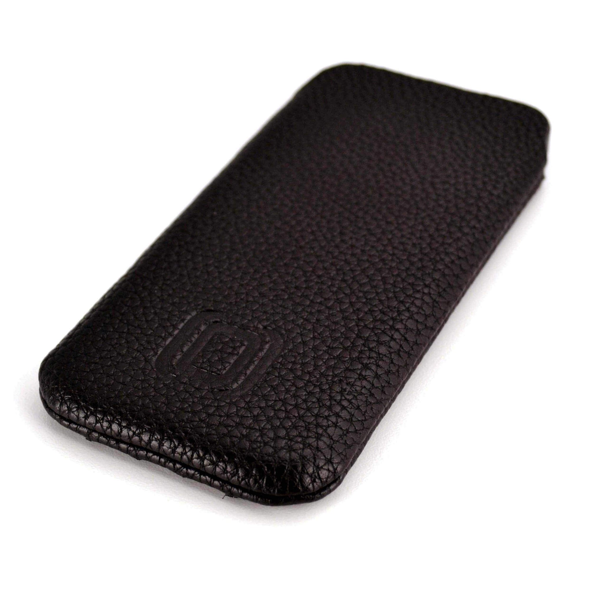 Ultra Slim Synthetic Leather Sleeve for HTC One M8 - Dark Brown Misc. Sleeve Dockem 