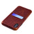 Virtuosa M1 Genuine Leather Card Case with 1 Lay-Flat Card Slot - iPhone iPhone Case Dockem iPhone XS Max Brown Virtuosa 